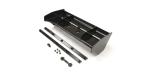 Heckspoiler Nylon 1:8 Kyosho Inferno MP9-MP10 - schwarz